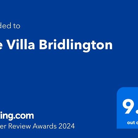 The Villa Bridlington Exterior photo